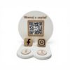 Multifunkčný NFC a QR stojan pre firmy Tapply